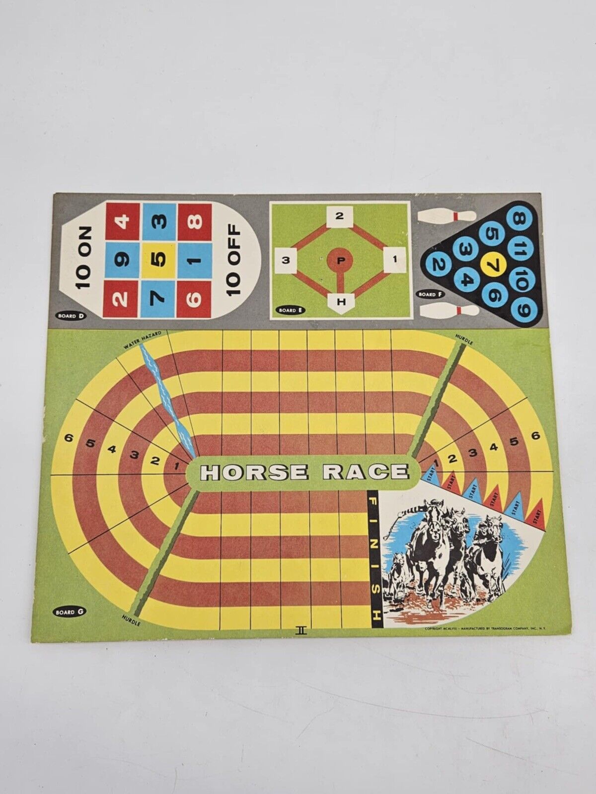 1964 Variety Game Chest 58 Games by Transogram VGM