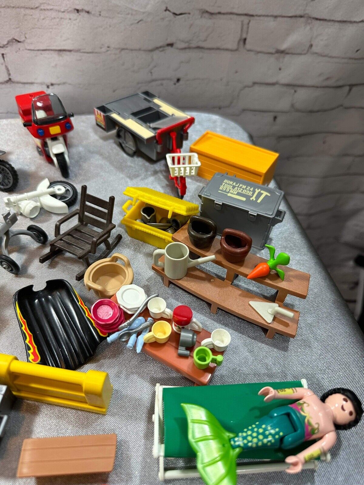 Huge Playmobil Lot of Figures & Accessories VTY