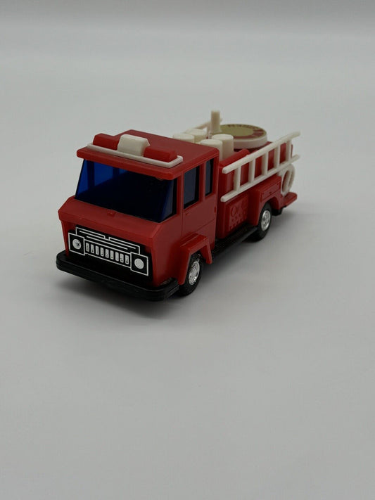 Vintage Toy Fire Truck w/ Wind Up Siren