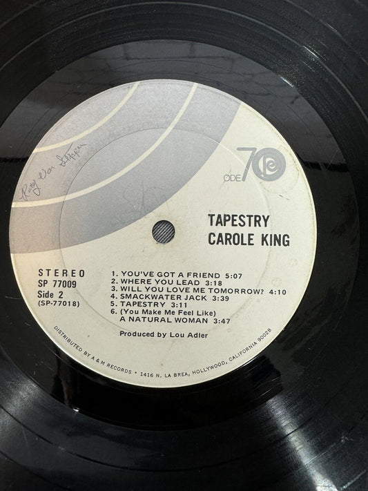 Carole King by Tapestry (Vinyl LP, 1971, A&M Records)