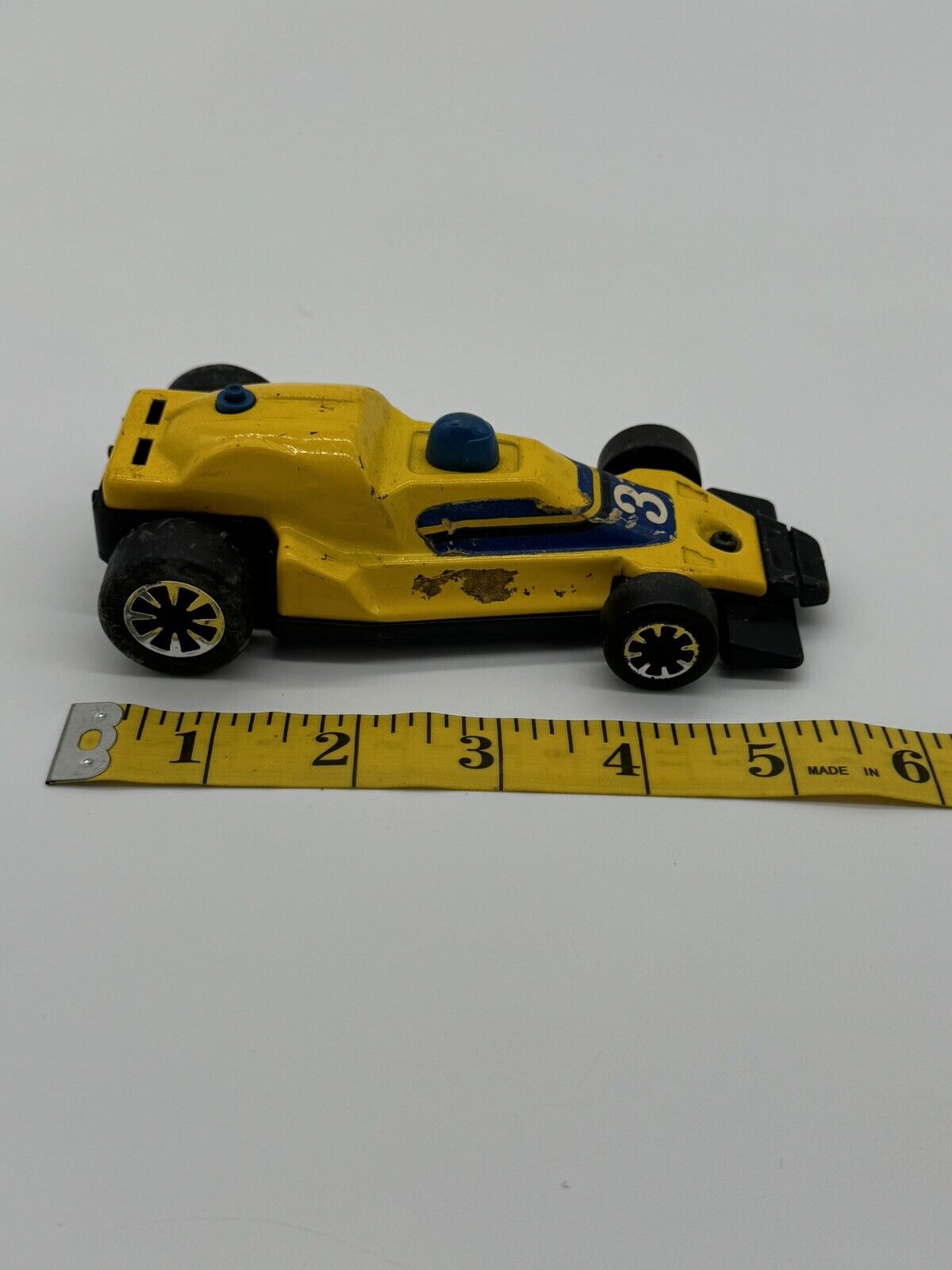 Vintage TONKA JAPAN Formula One Race Car Tin Toy Push Motor w/ Clutch 006