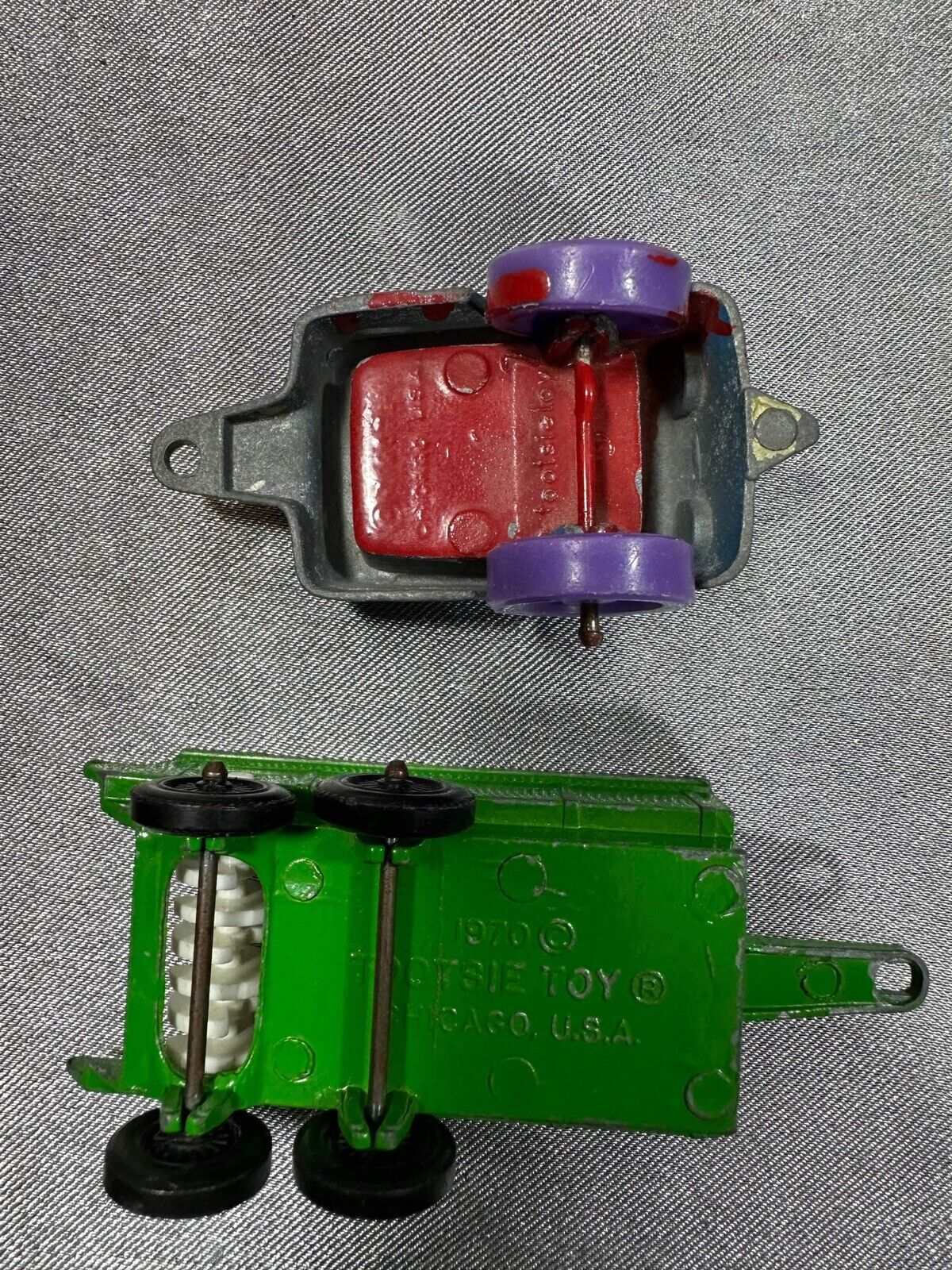 VTG TOOTSIE FARM IMPLEMENTS. Hay Wagon And More. Playset. VTY