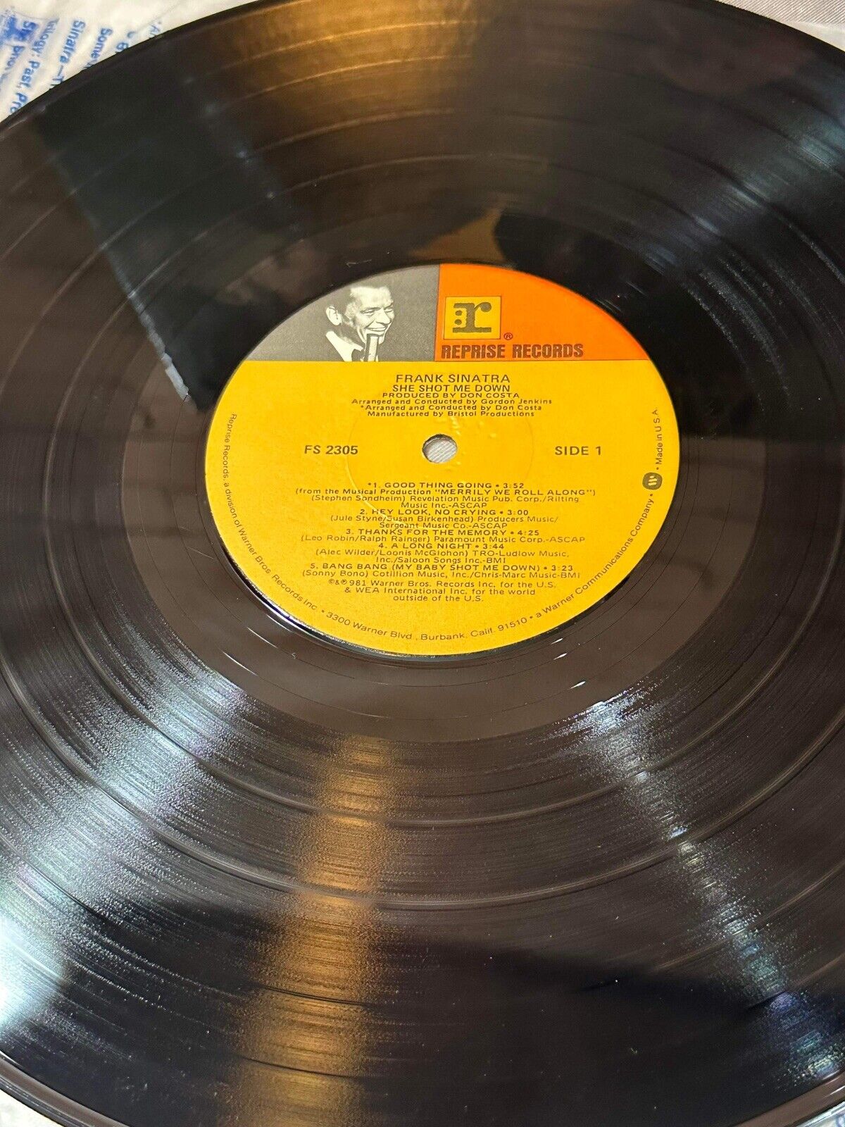 She Shot Me Down by Frank Sinatra Vinyl (Record, 2015)