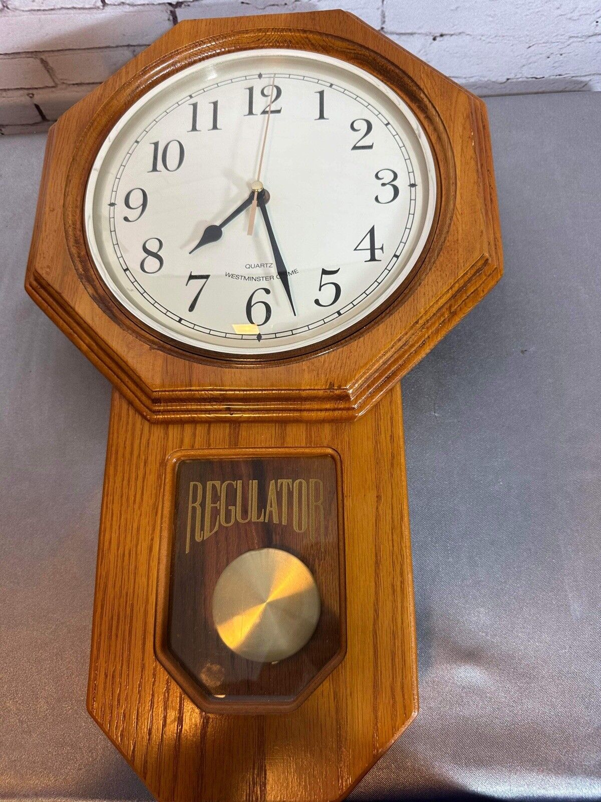 D & A QUARTZ WESTMINSTER CHIME REGULATOR WALL CLOCK WORKS VHD