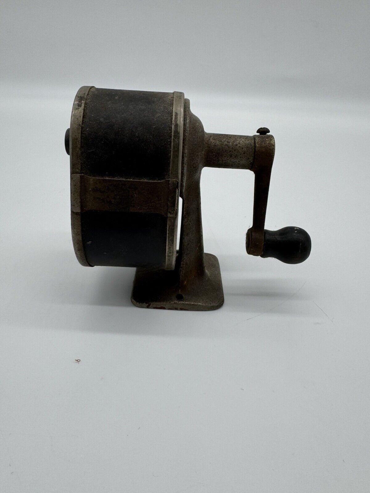 Antique Vintage 1 Hole Automatic Pencil Sharpener  Wall Or Desk Mount