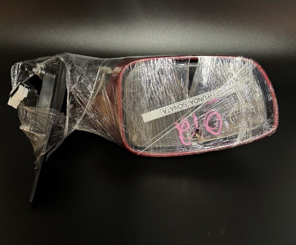 2011- 2014 Hyundai Sonata Left Driver Side View Mirror OEM 87610-3Q010 Burgundy