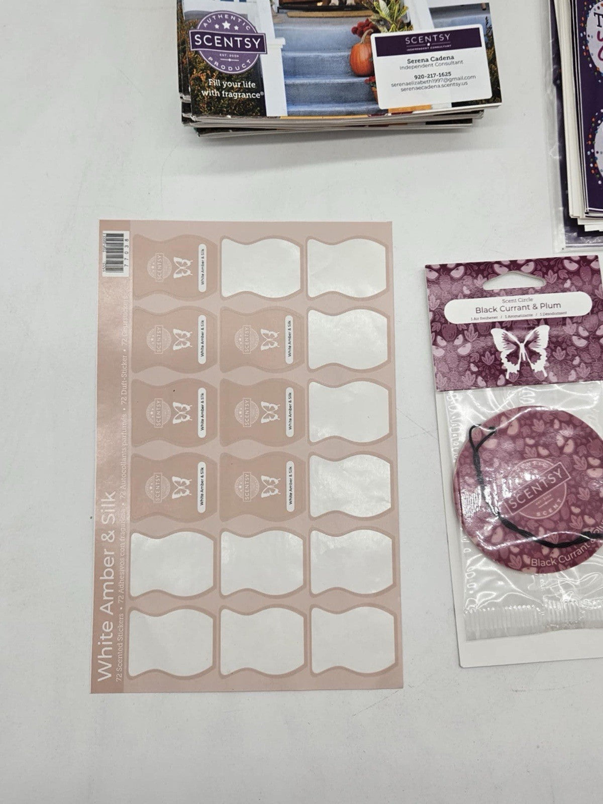 Huge Scentsy Consultant Supplies Lot Thank You’s, Booklets & Gift Bags, Labels