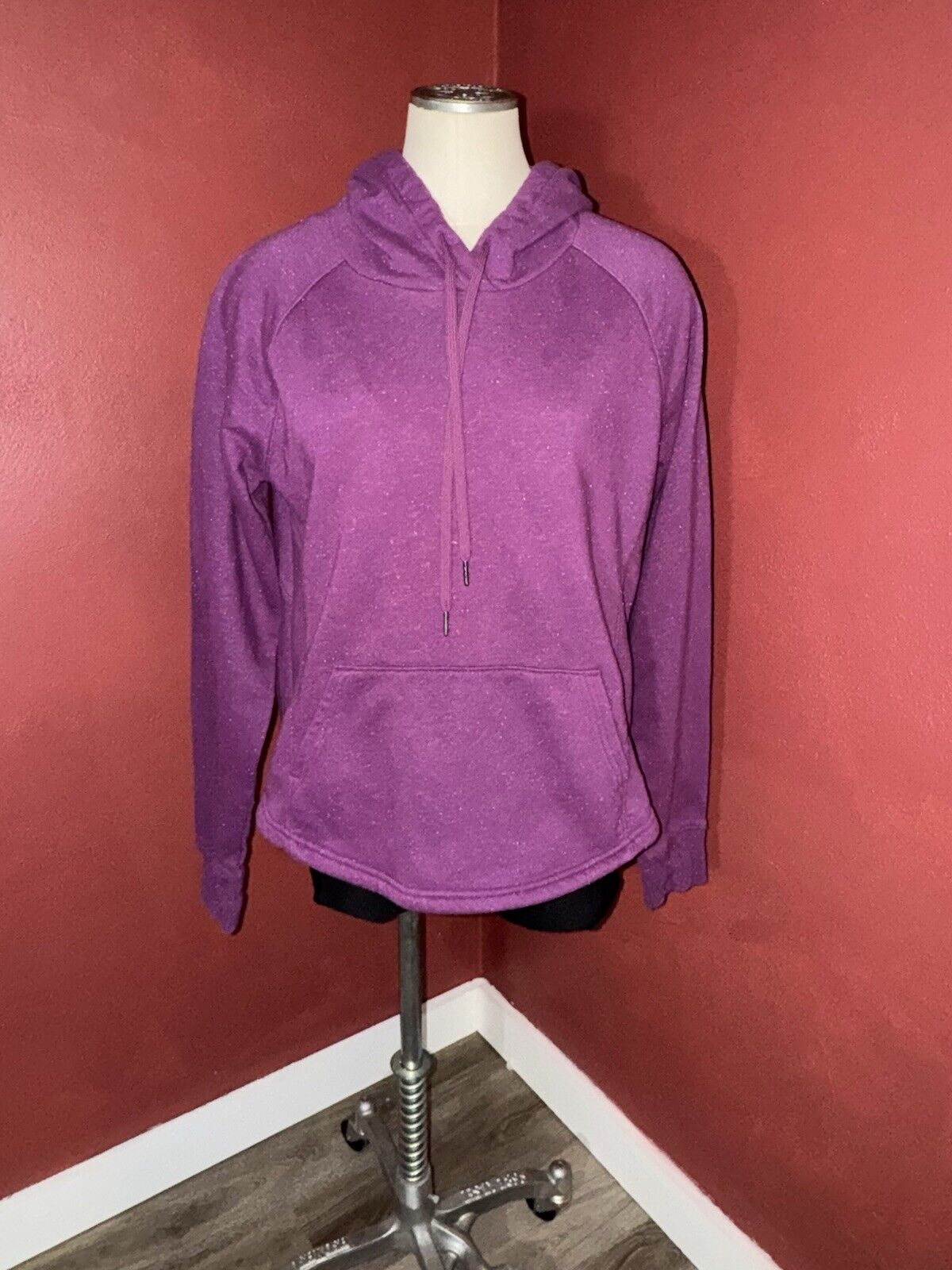 Tek Gear Women's Ravishing Orchid Ultrasoft Fleece Pullover Hoodie - Sz M WCLTH