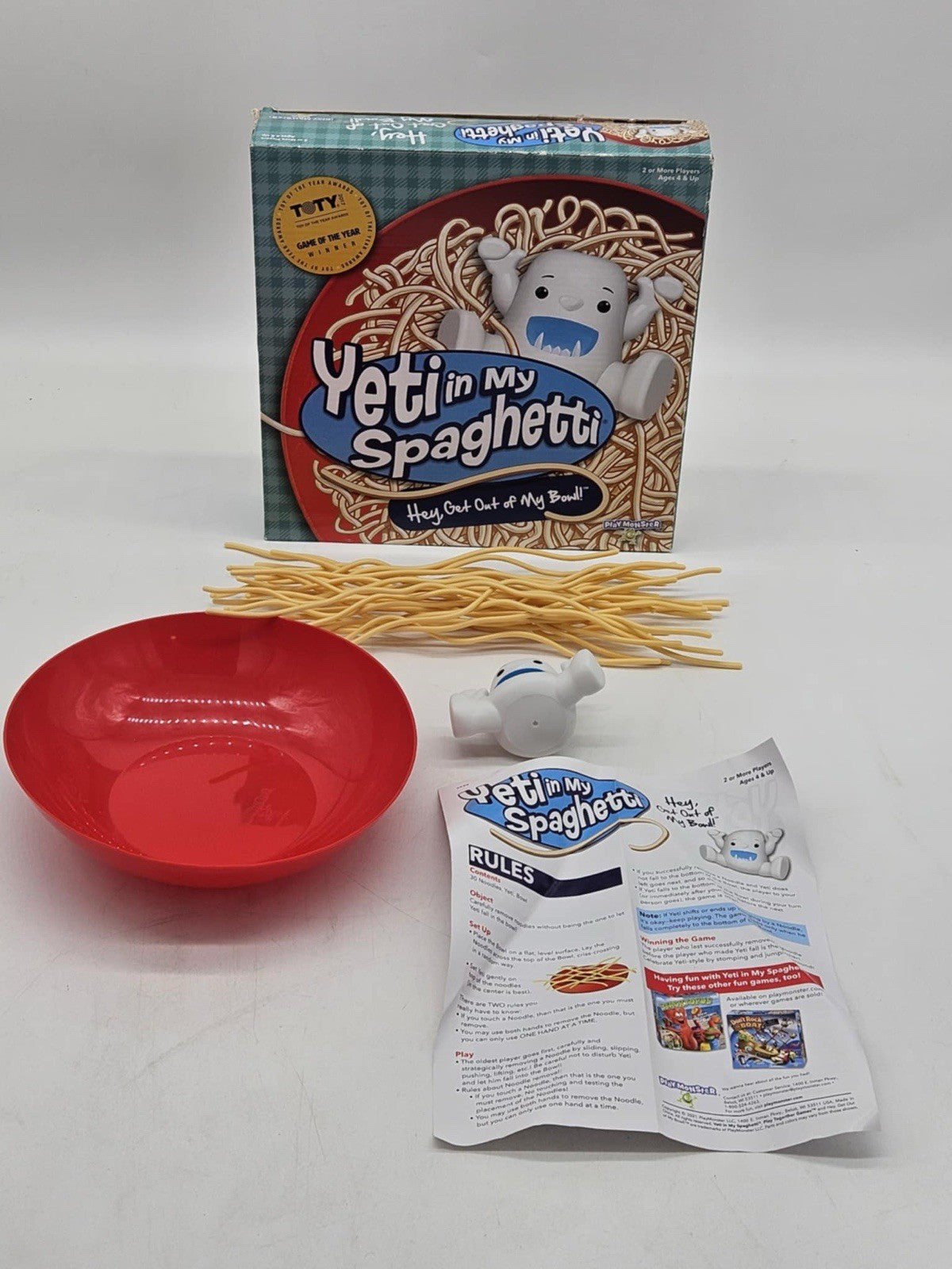 PlayMonster Yeti in My Spaghetti: Family Friendly Board Game New In Box