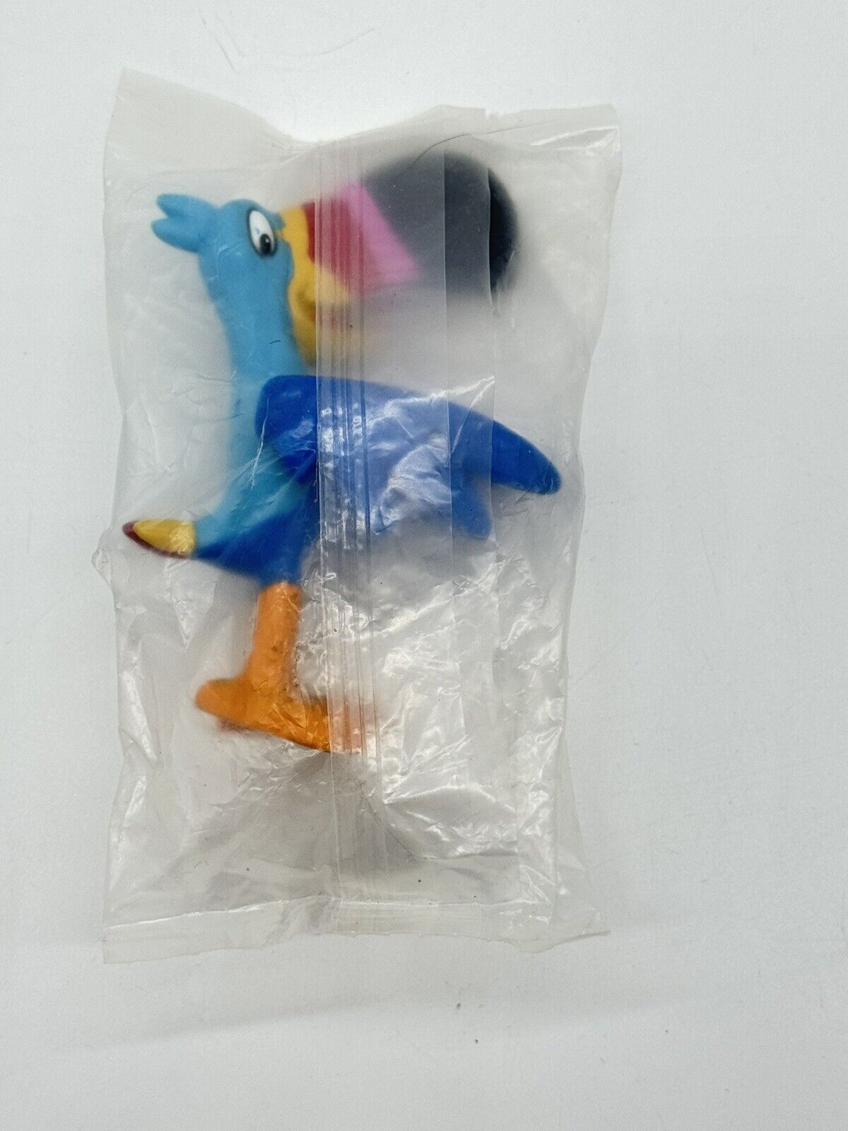 Kellogg's 2003 Froot Loops Toucan Sam 3.5" Bendable PVC Figure Lot Of 5