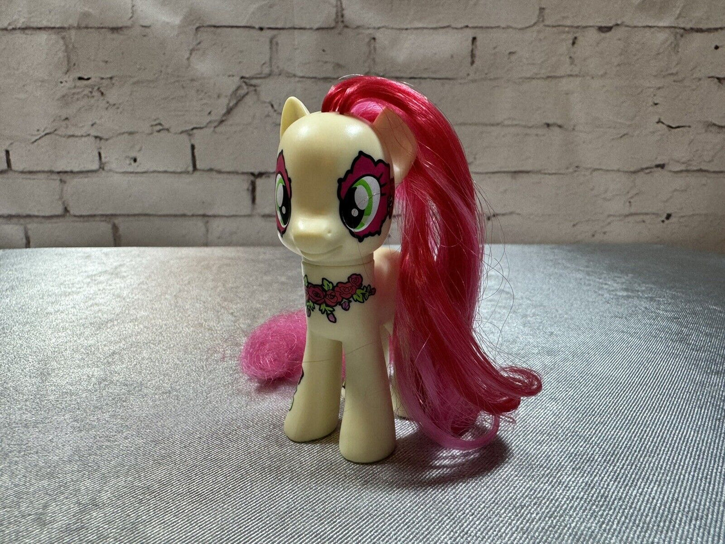 My Little Pony 2015 Roseluck 3" Brushable Ponymania Friendship Blossom Loose
