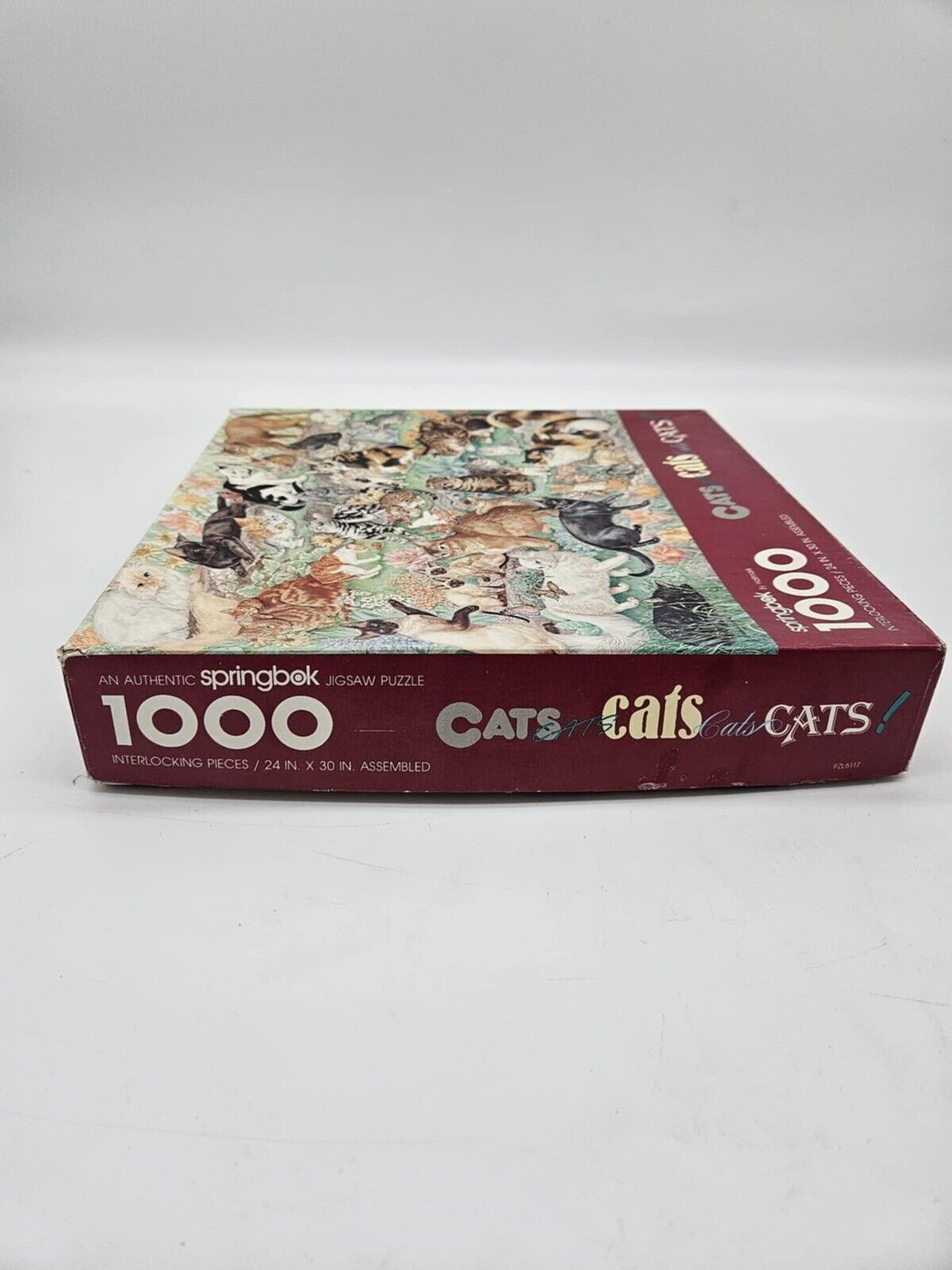 VTG Springbok Cats Cats Cats Cats 1000 Piece Jigsaw Puzzle 24" x 30" PZL6117