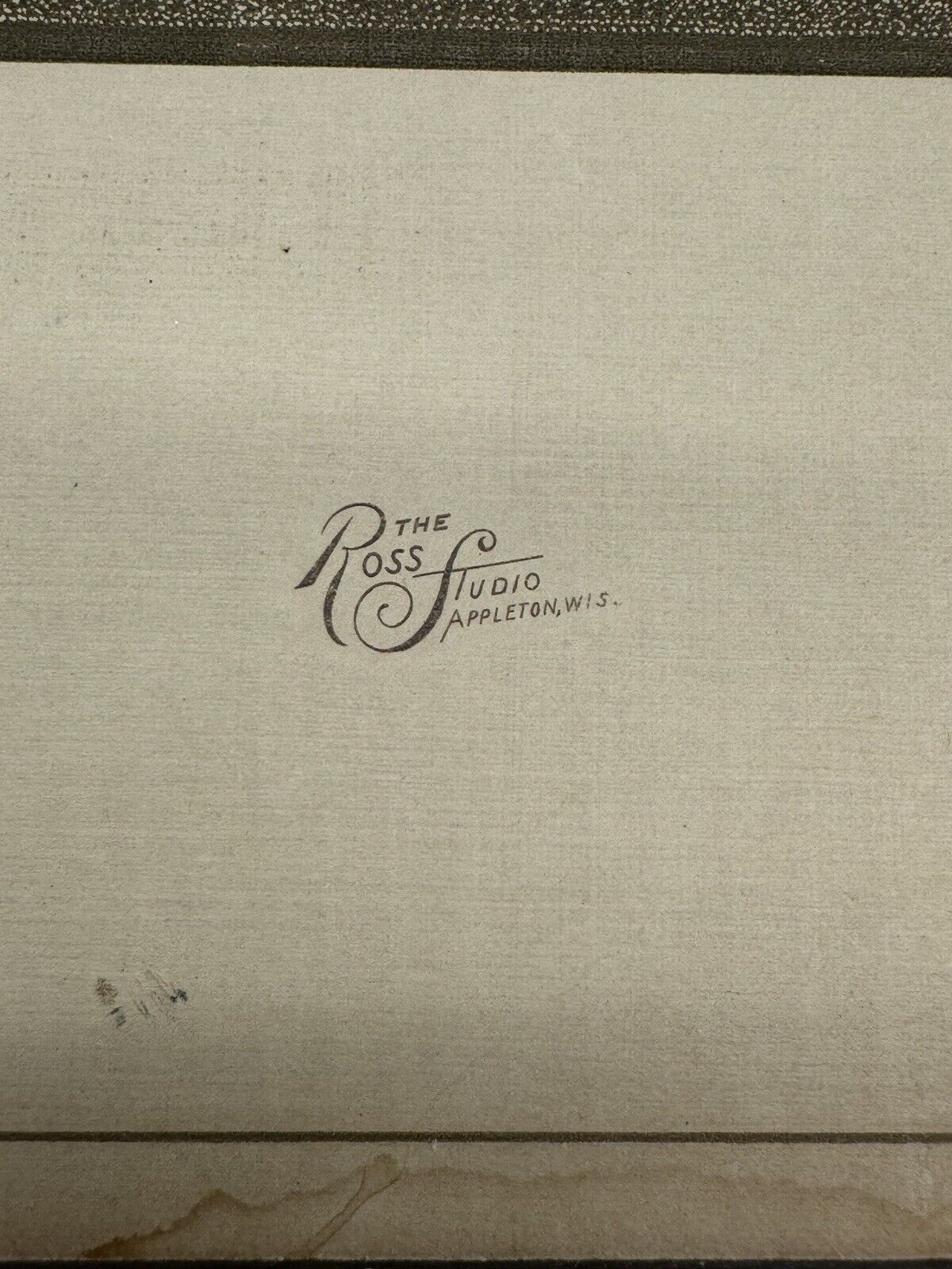 CIRCA 1890'S CABINET CARD Featuring Women Victorian Dress ~ Ross Appleton, WI