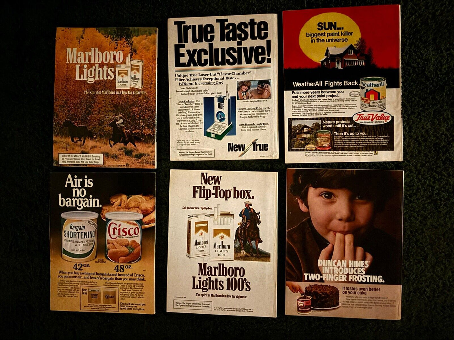 Family Circle magazine lot - Early 1980's lot of 6 - Vintage Back Issue