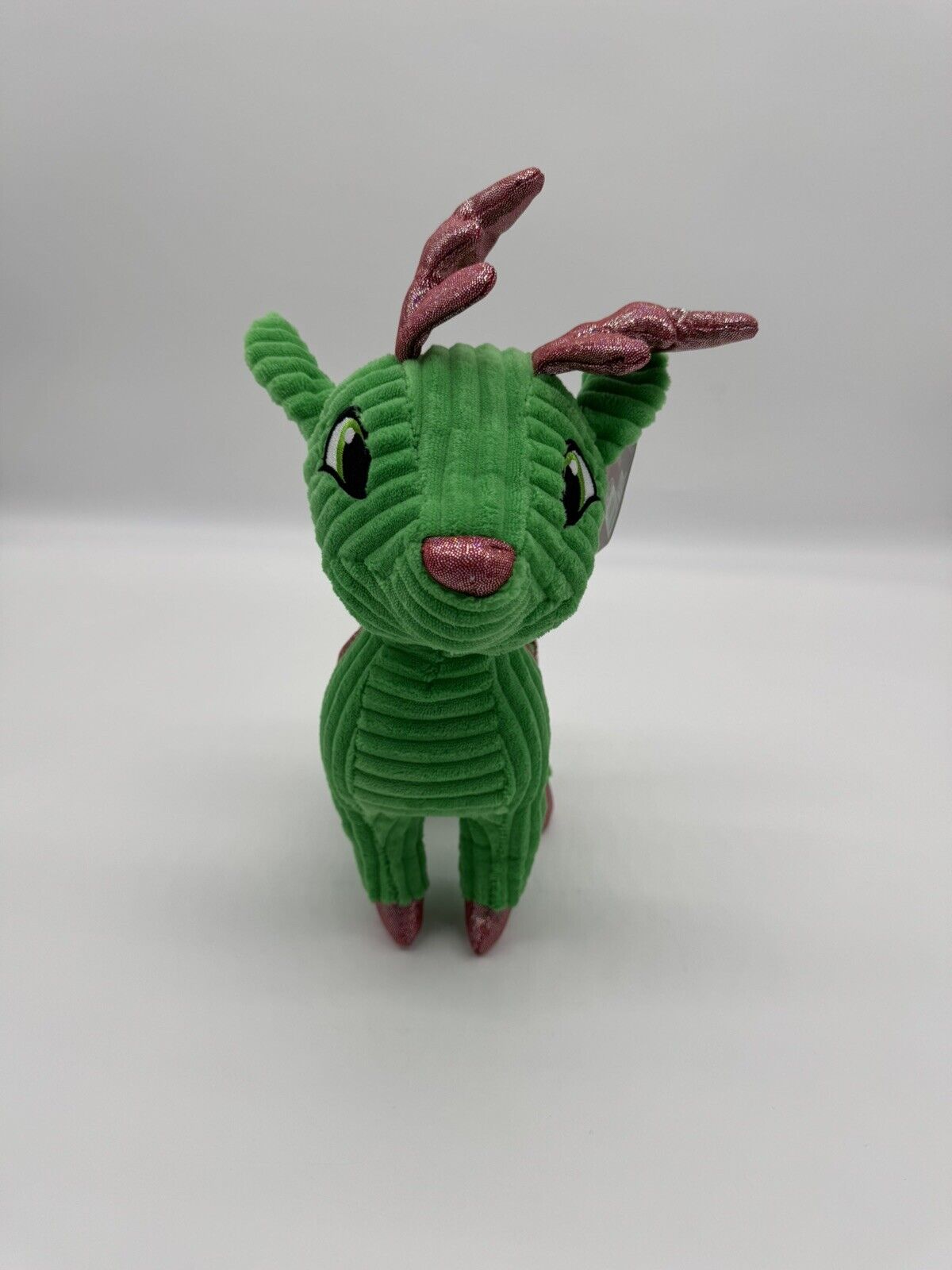 BLITZEN Santa Claus GREEN REINDEER PLUSH TOY DOLL Sugar Loaf & 2024 Jazwares NEW