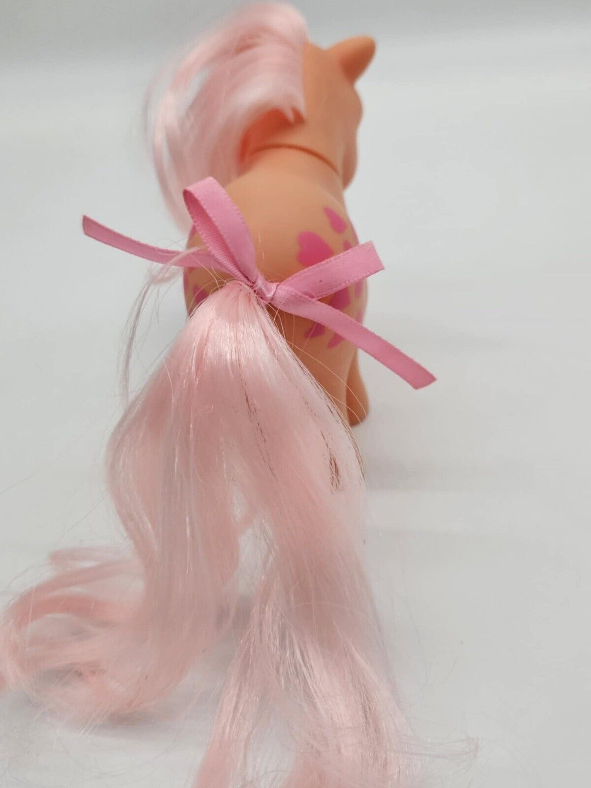 My Little Pony 35th Anniversary Peachy Pony G1 The Bridge Direct 2017 MLP VG