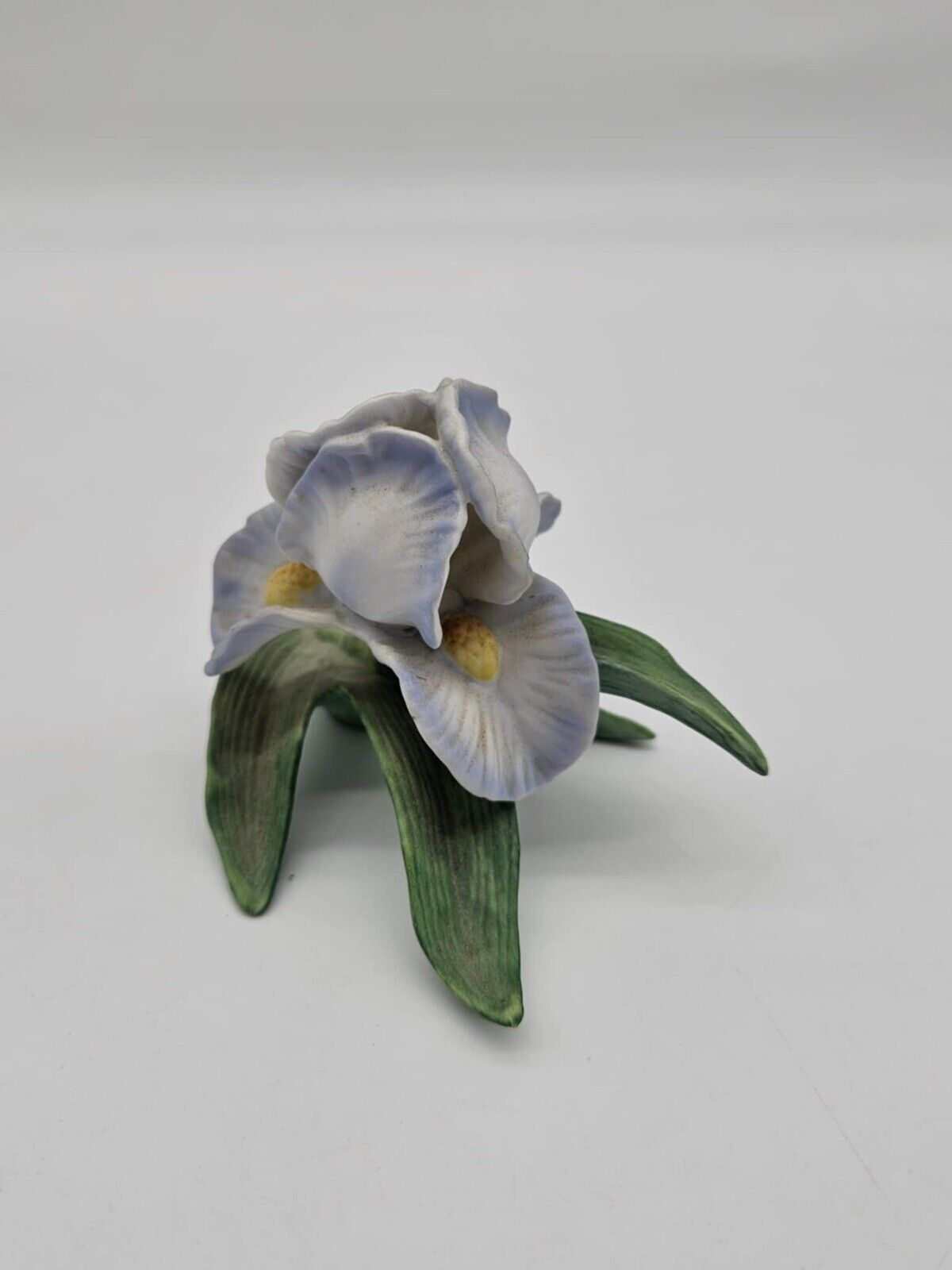 3 Vintage porcelain Homeco Hummingbird on Hibiscus Flower Figurines 1429