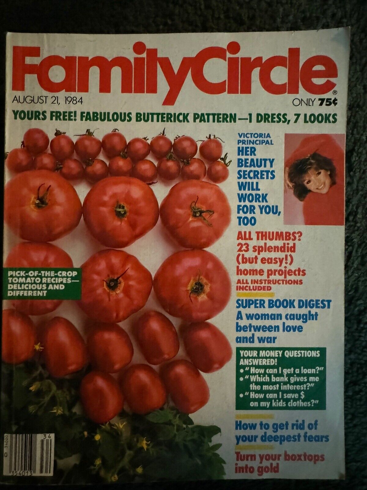 Family Circle magazine lot - Early 1980's lot of 9 - Vintage Back Issue