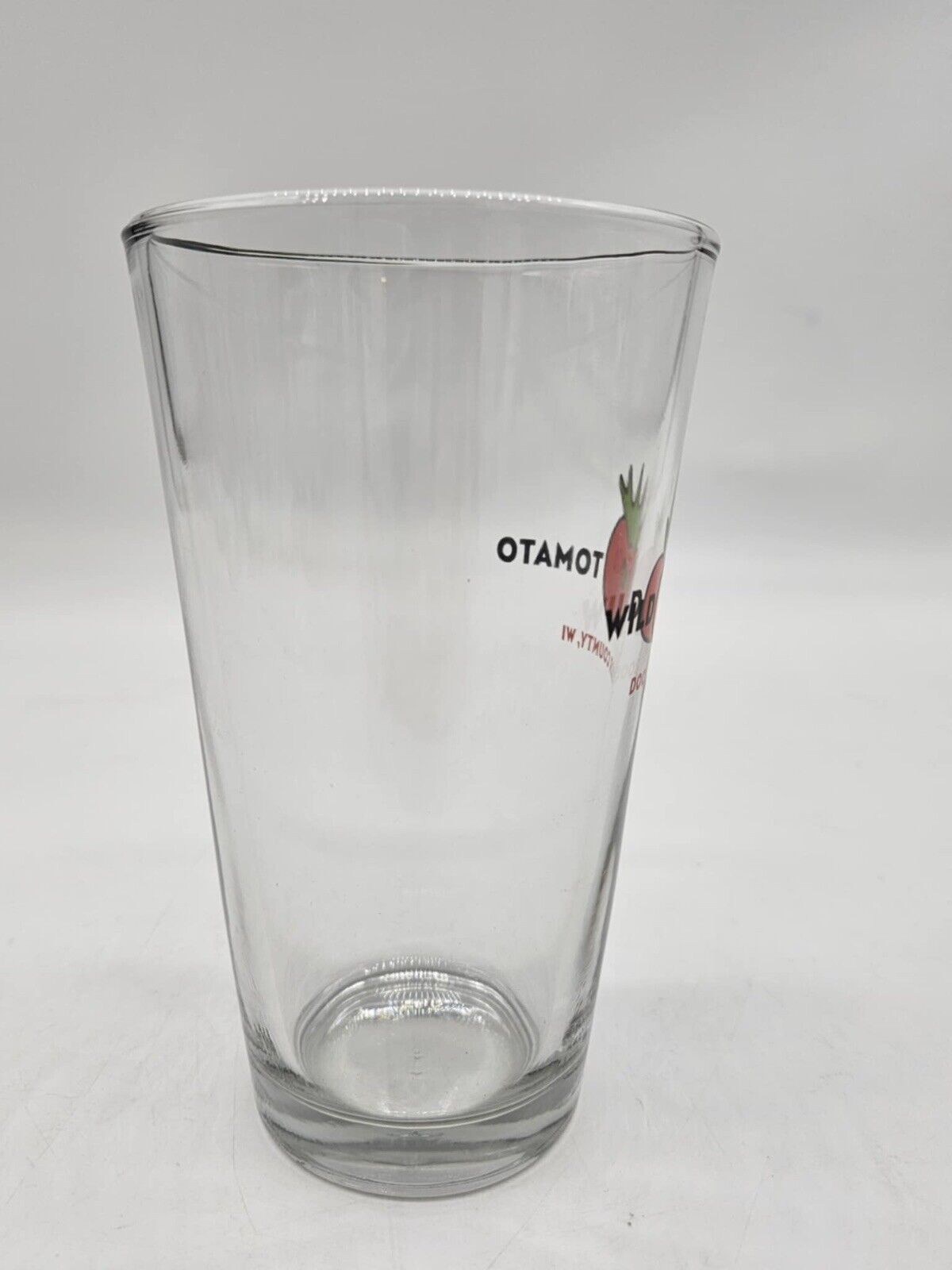 WILD TOMATO DOOR COUNTY, WI PINT GLASS
