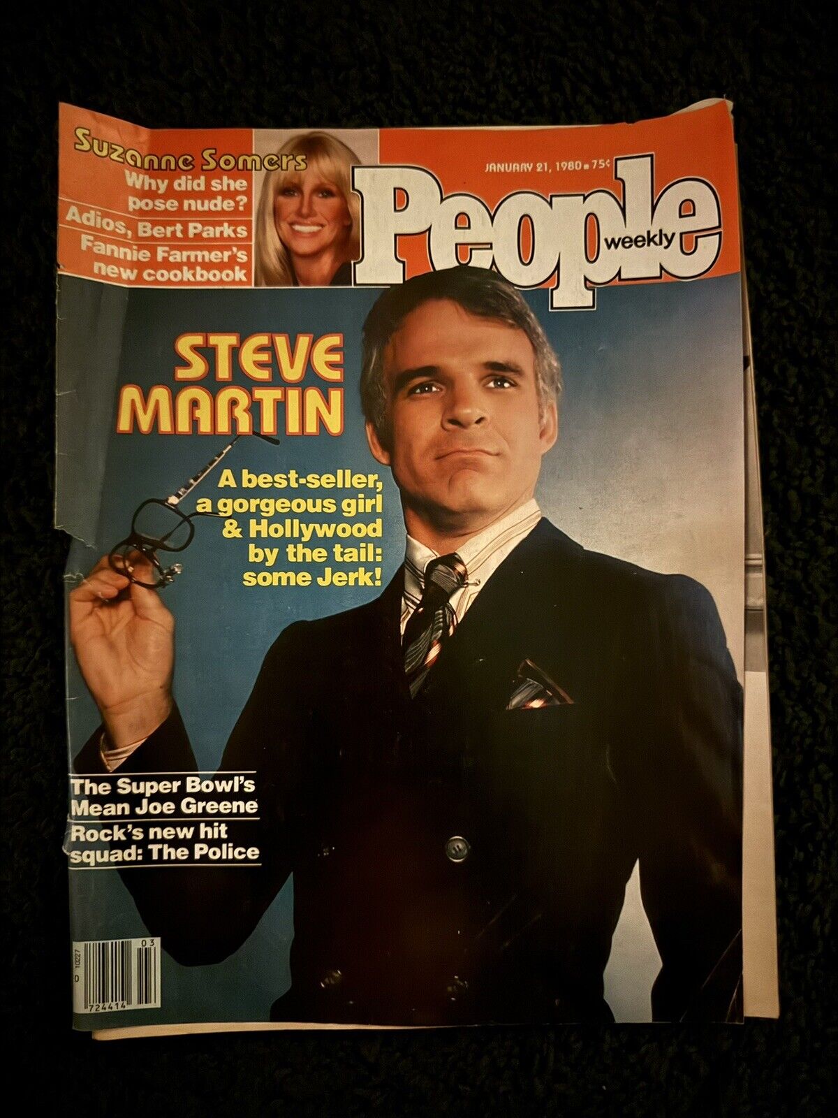 People Weekly Magazine January 21, 1980 Steve Martin Suzanne Somers
