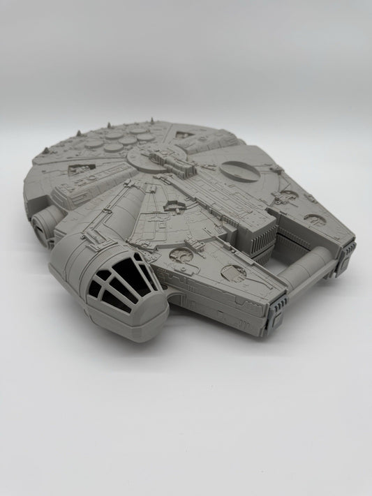 Vintage Star Wars Millennium Falcon Action Figure Storage Carry Case 18in 1990