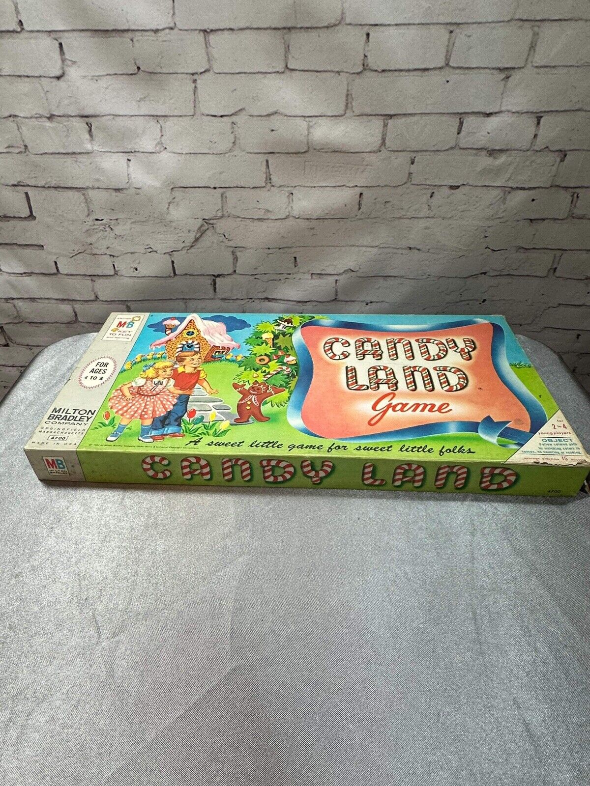 Vtg 1962 4700-Xl Candy Land Board Game VGM