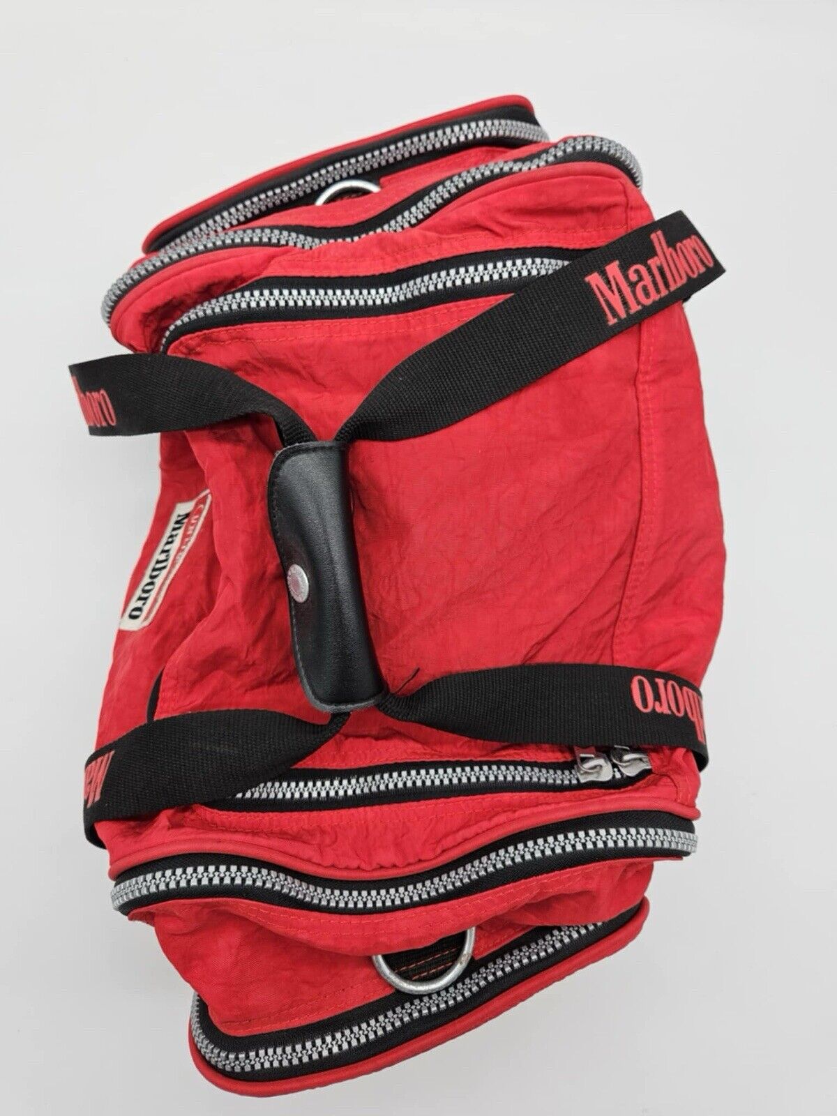 VTG Marlboro LOT ~ T Shirt, Jacket, Denim, Bags, Cook Book & Sleeping Bag Sz M