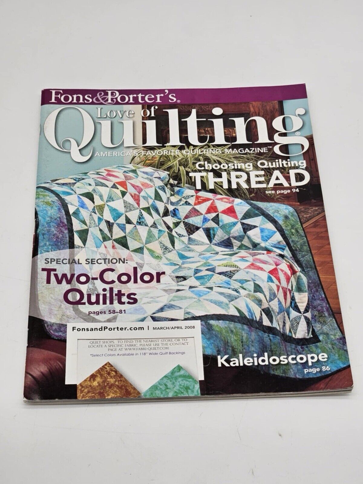 Lot of 26 ~ Fons & Porters ~ Love of Quilting Magazines