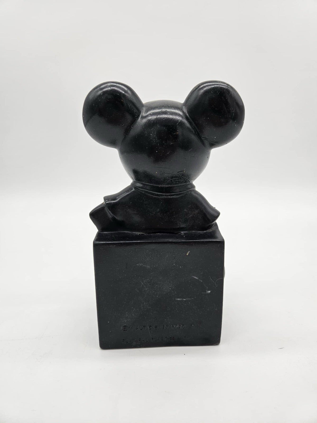 Vintage MICKEY MOUSE Piggy Bank Coin Bank Walt Disney Prod. Play Pal Plastics