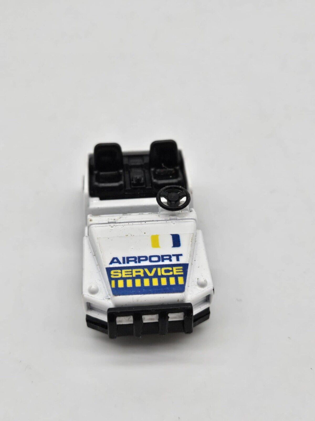 RealToy Package Cargo Baggage Car - Airport Service White Trolley from Play Set