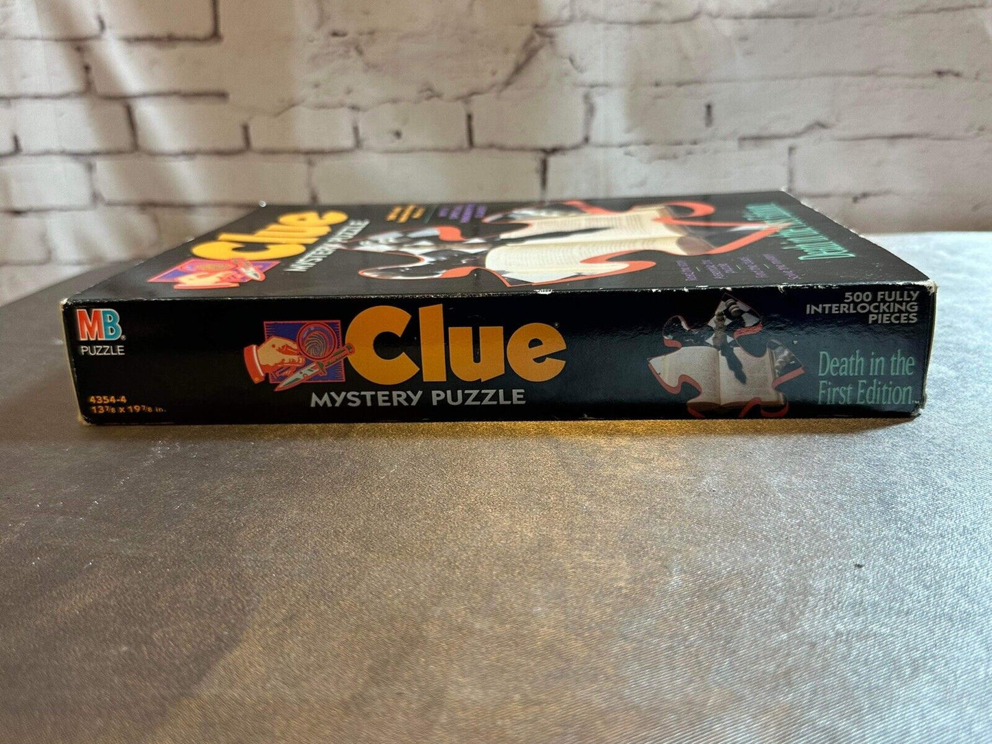 VTG Clue Mystery PuzzleS Parker BrotHERS Garden of Evil/Death In The First VCGM