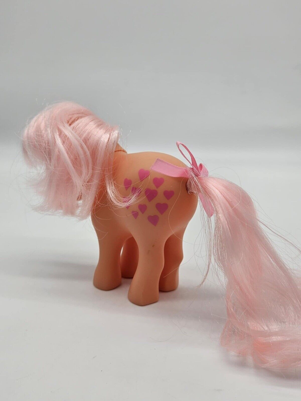 My Little Pony 35th Anniversary Peachy Pony G1 The Bridge Direct 2017 MLP VG