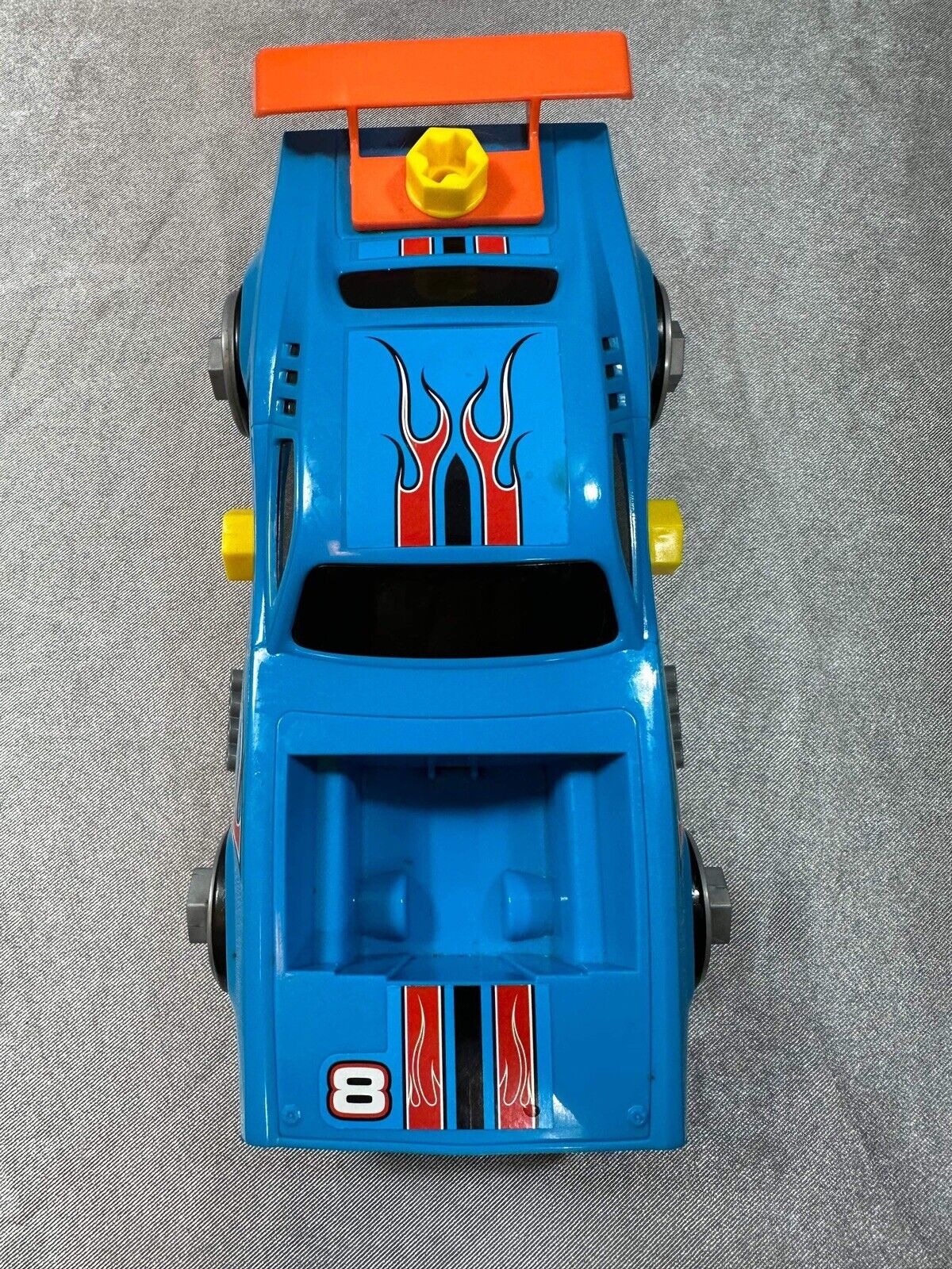 Hot Wheels Blue Roger Dodger Ready To Race Car Builder - No Tools