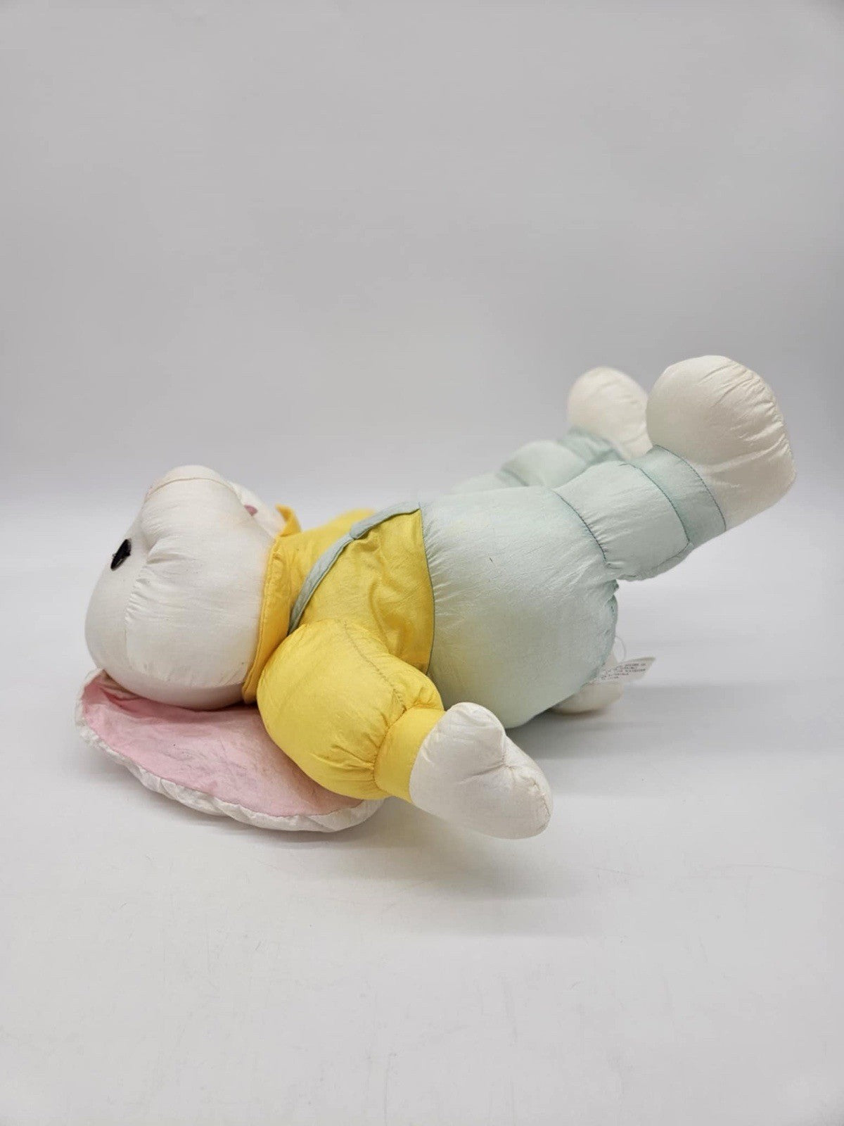 VTG International Silver Co. Parachute Bunny Rabbit Nylon Plush Stuffed Animal