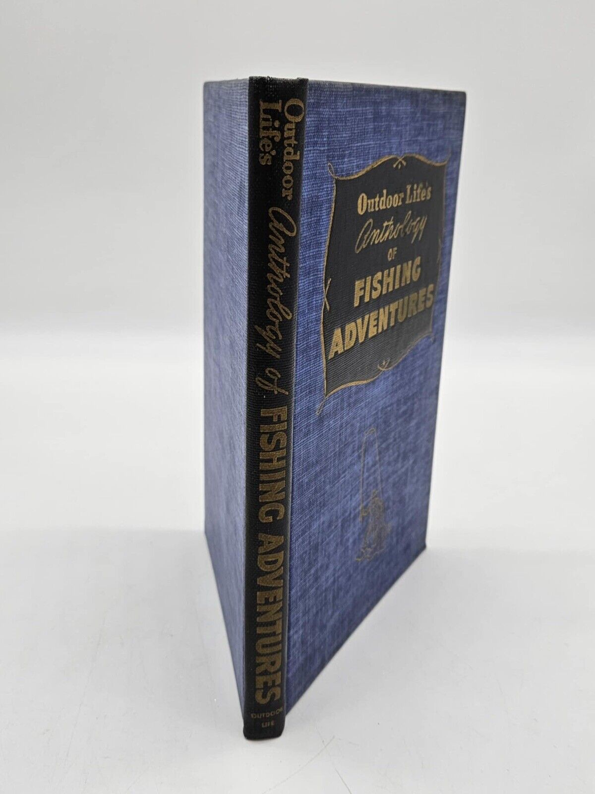 Outdoor Life's Anthology of Fishing Adventures World's Best Stories HC Book 1945