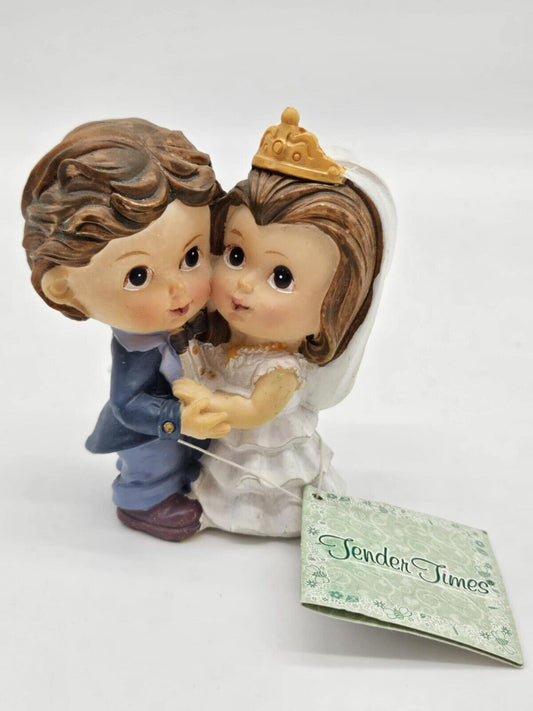 Vintage Tender Times Bride Groom Wedding Figurine NWT