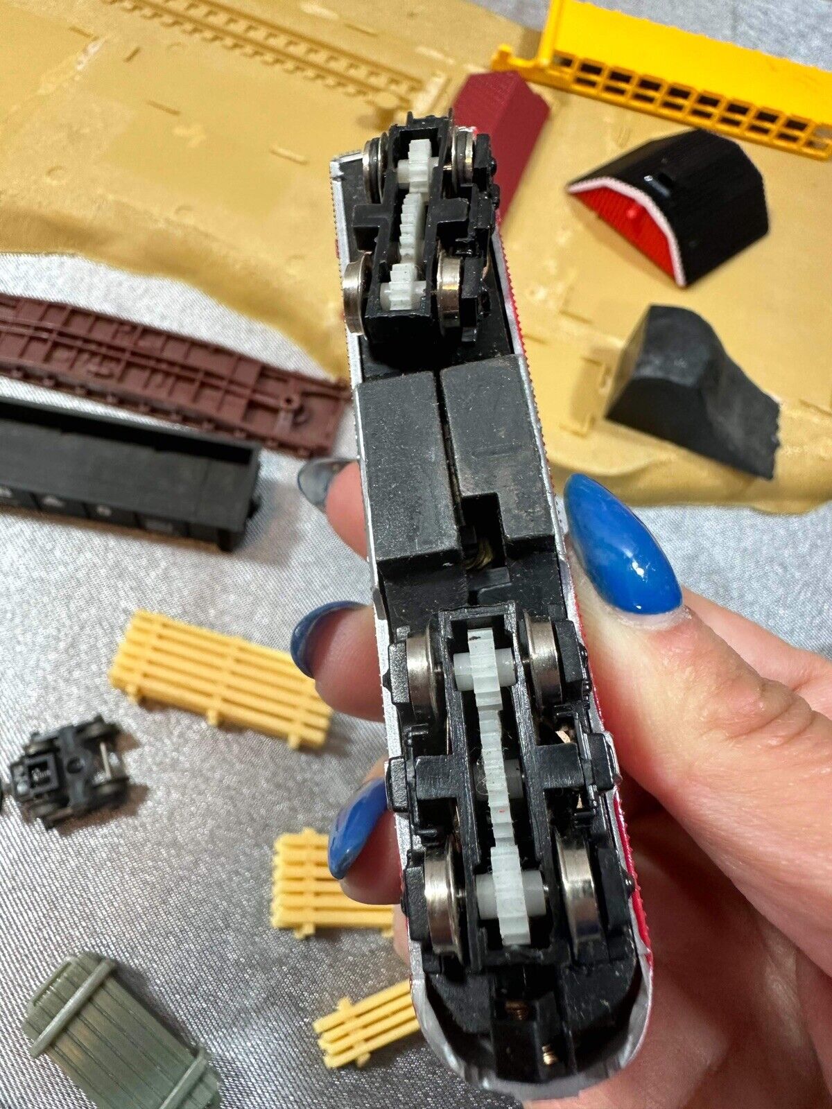 Old Vintage Train Set Mixed Lot - Tyco-Kit, Soma & More VCTY 004