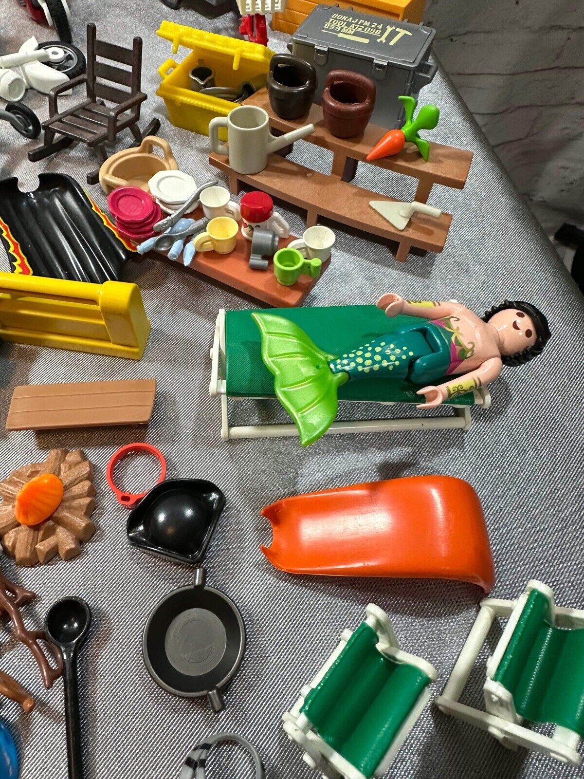 Huge Playmobil Lot of Figures & Accessories VTY