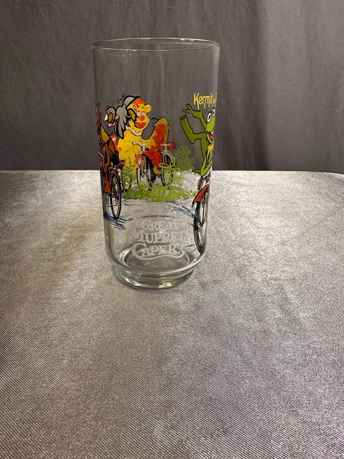 Lot Of 4 Great Mupet Caper Glass / Cup Set VDSH
