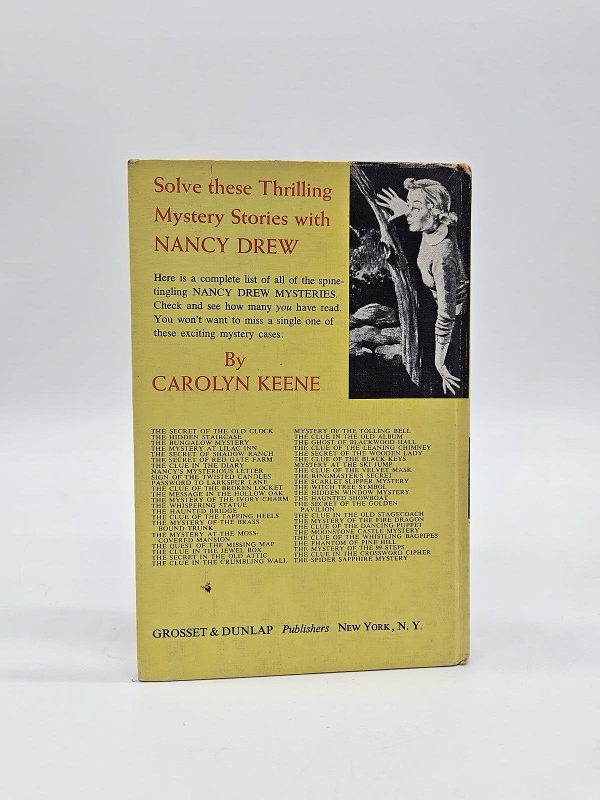 The Phantom of Pine Hill by Carolyn Keene (Grosset & Dunlap, 1965, Hardcover)