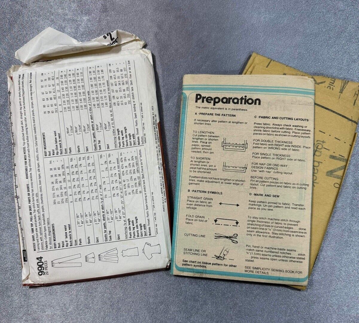 Simplicity 9904 Wardrobe Summer sewing pattern New - Slight Envelope Damage