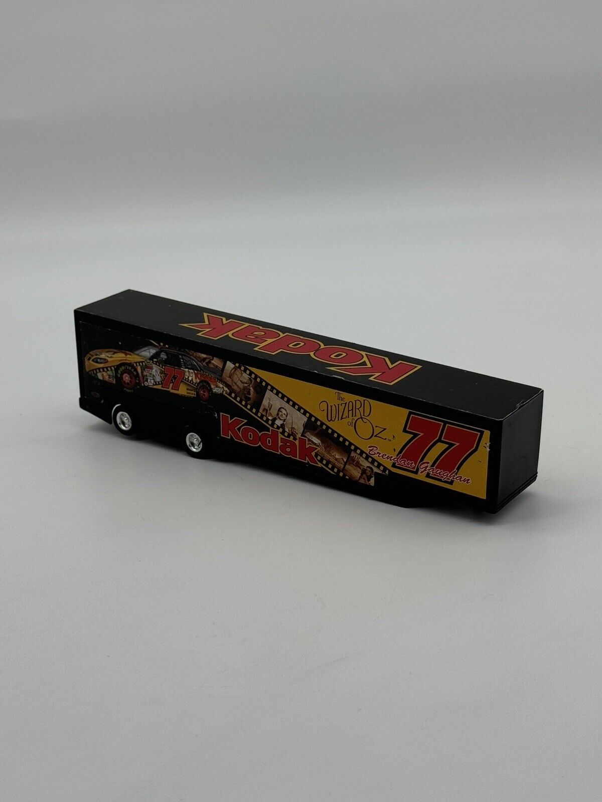 Vintage Wizard of Oz 77 Car Hailer Trailer Rig NASCAR Brendan Ganghan VCTY