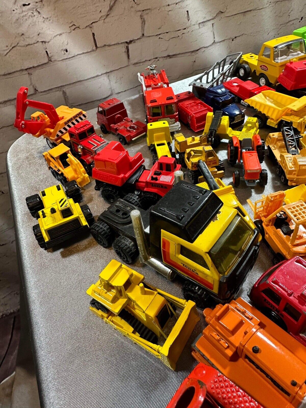 lot of 70 vintage toy trucks 1960's 1970’s 1980’s 1990s 2000s VTY