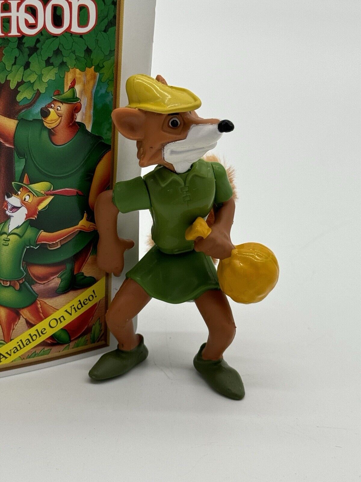VTG McDonalds Walt Disney Masterpiece Collection Happy Meal VHS Toy Robin Hood