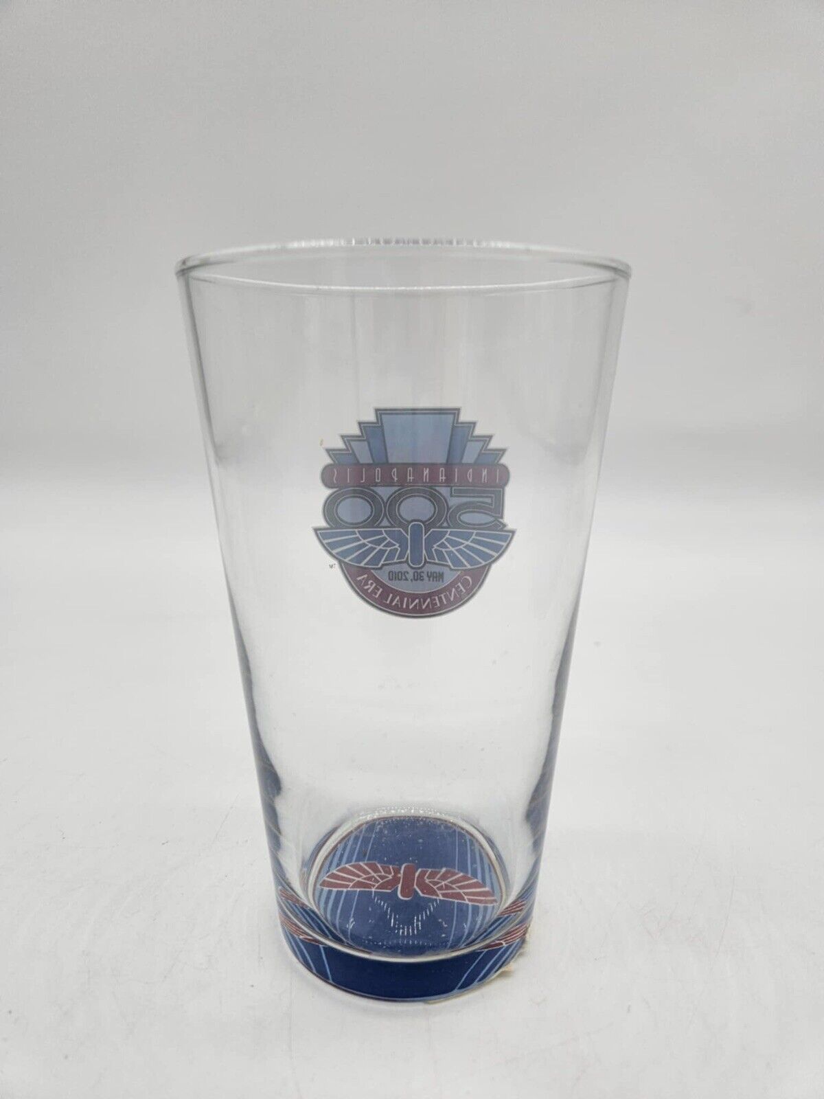 2010 Indianapolis Motor Speedway Indy 500 Collector Pint Glass Centennial Era