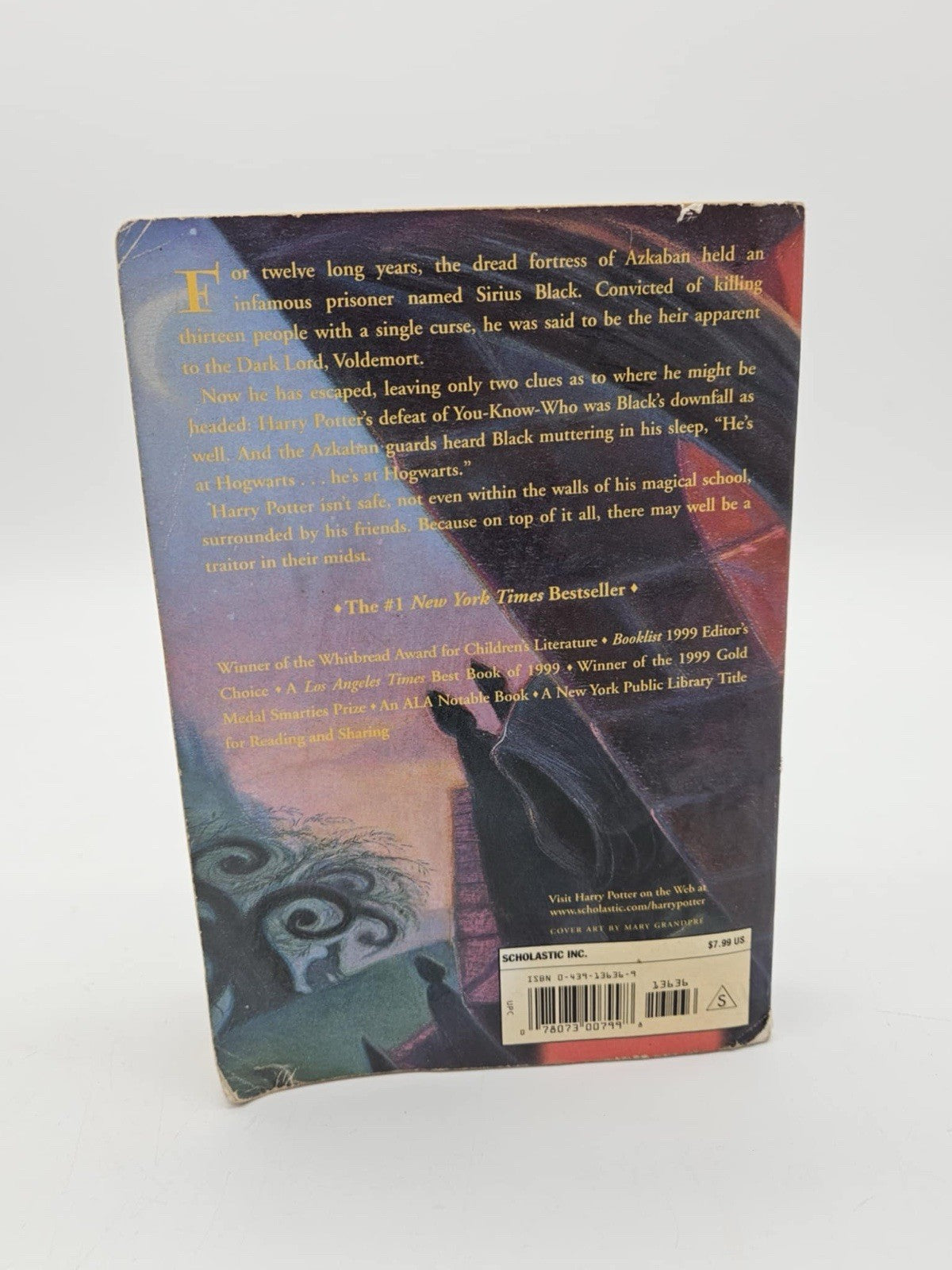 Harry Potter and the Prisoner of Azkaban By J.K. Rowling Paperback