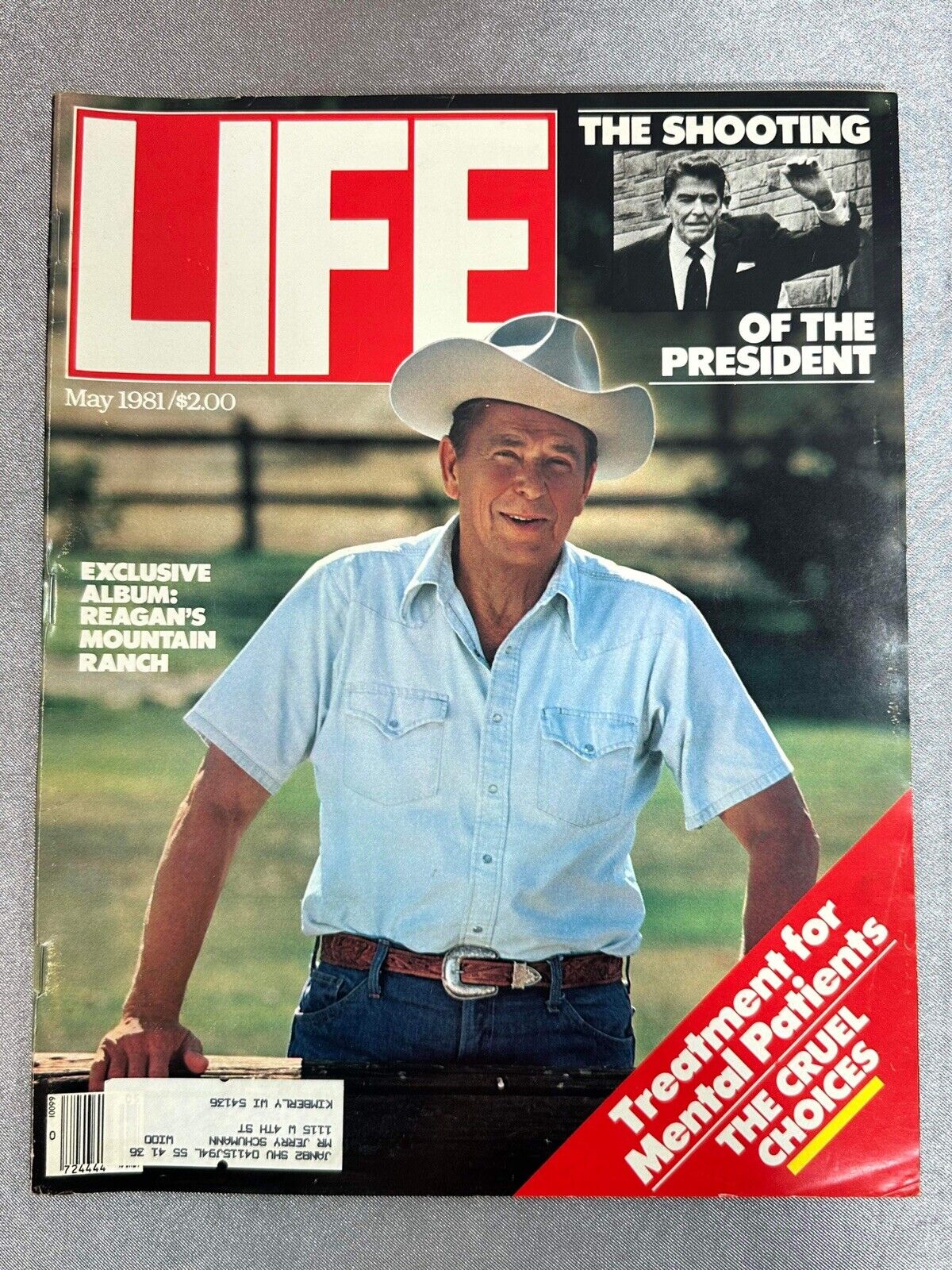 Life Magazine May 1981 Ronald Reagan The Shooting of the President Vol 4 No 5