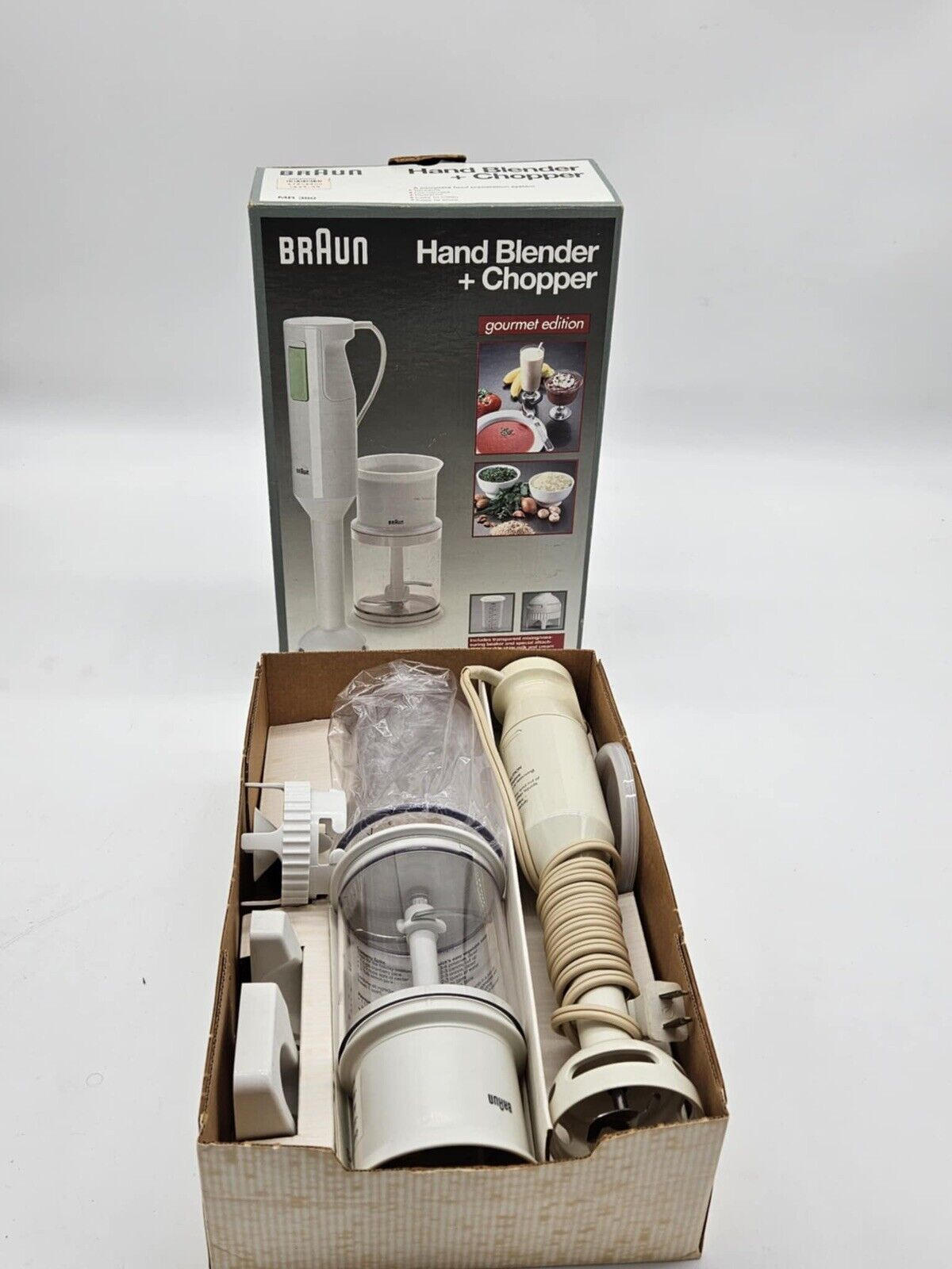 Braun Handblender Chopper Hachoir MR 380 With Box