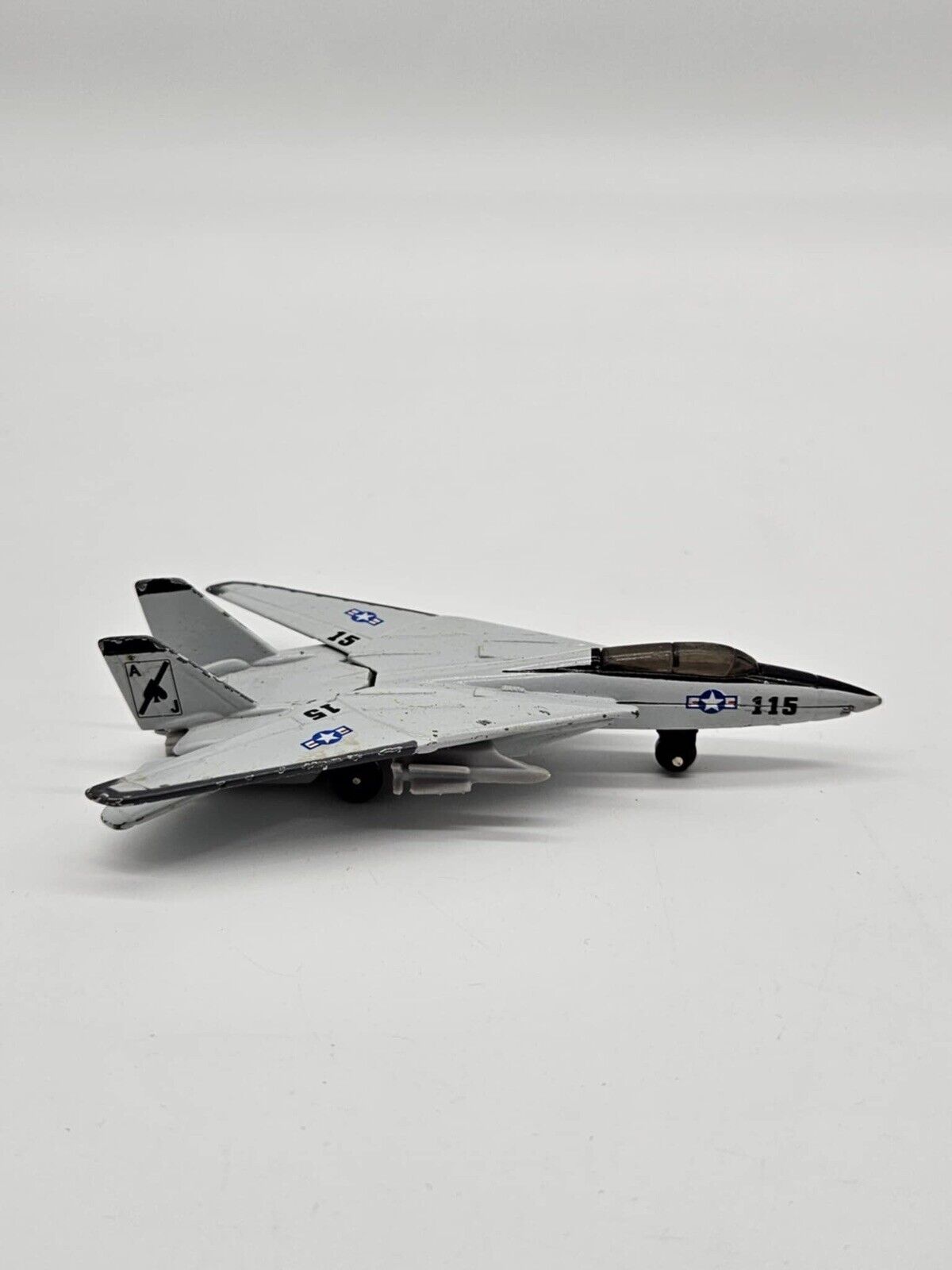 Vintage USS John F. Kennedy 14 A Tomcat Jet "Snack Gang" Road Champs Diecast