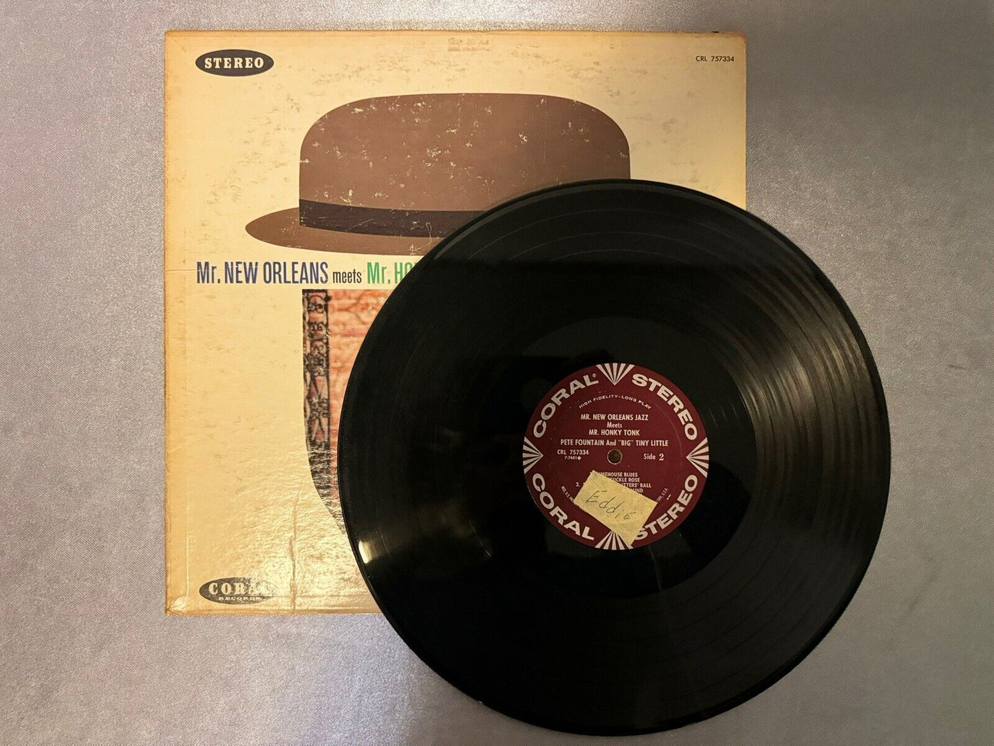 Darktown Strutters' Ball by Pete Fountain and "Big" Tiny Little Vinyl Record